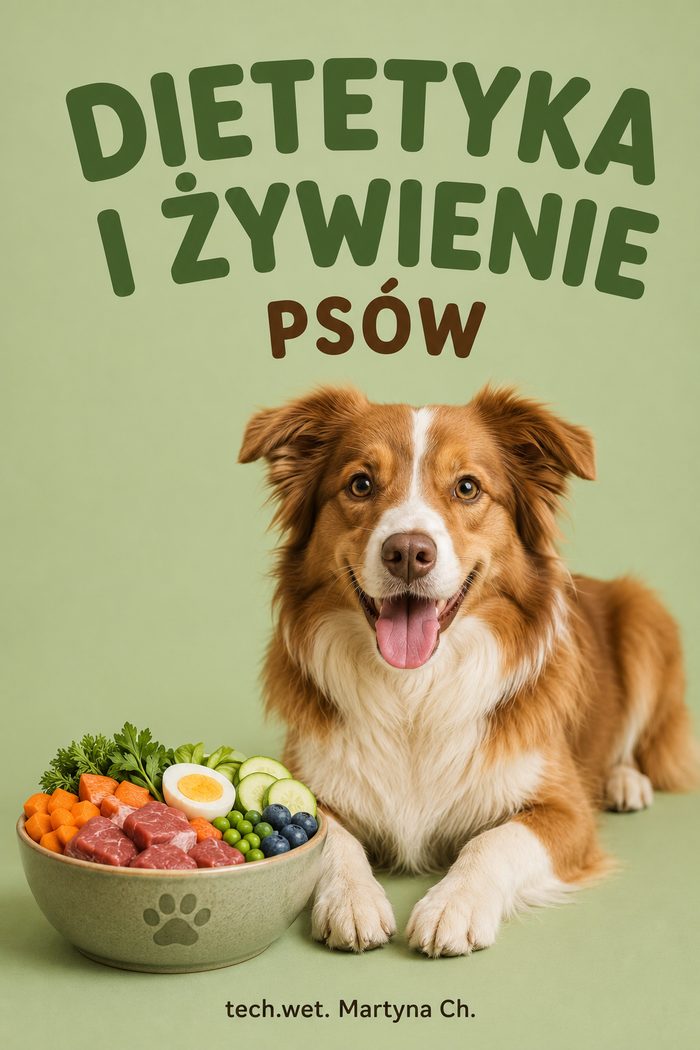 Okładka: Dietetyka i żywienie psów