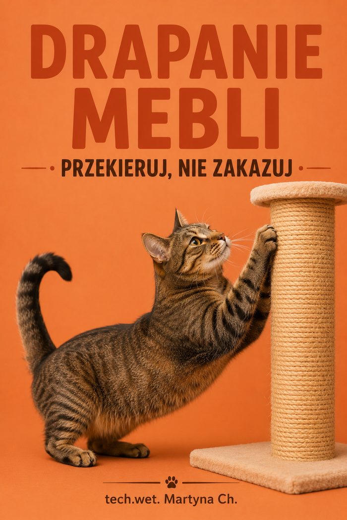 Okładka: Drapanie mebli