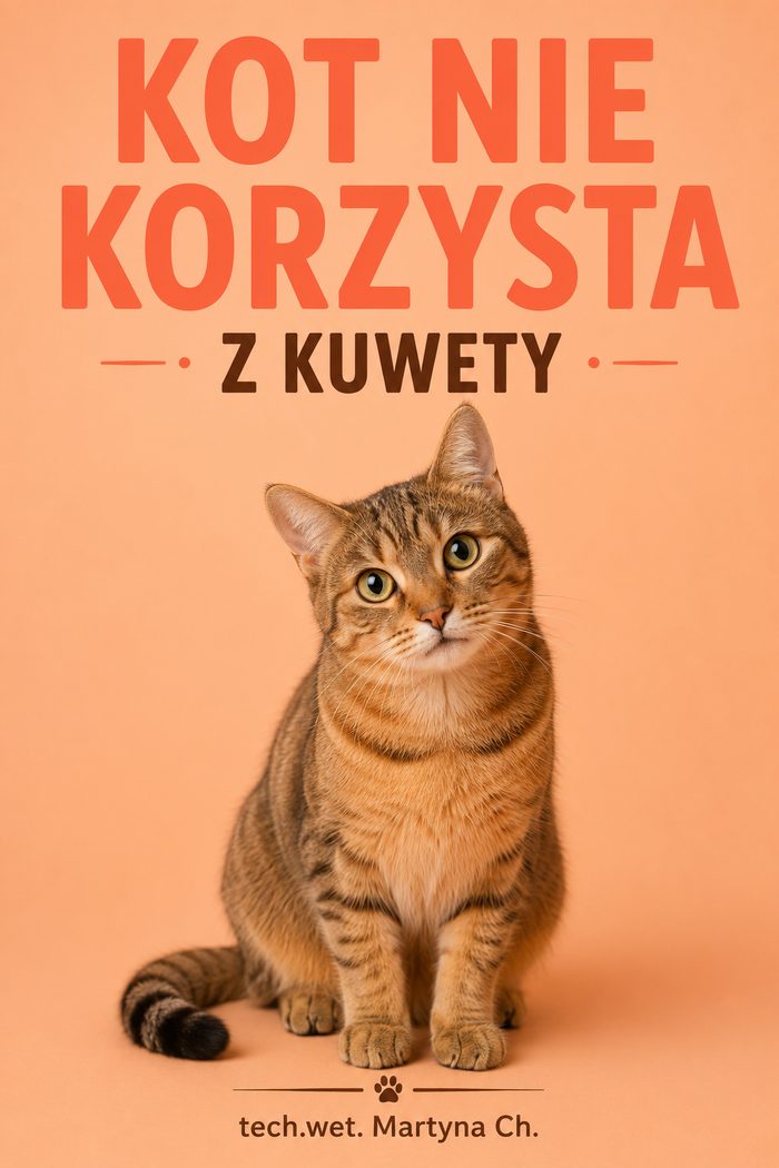 Okładka: Kot nie korzysta z kuwety