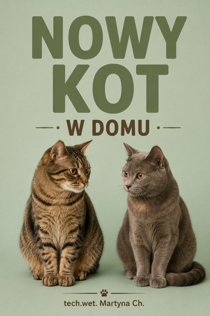 Okładka: Nowy kot w domu
